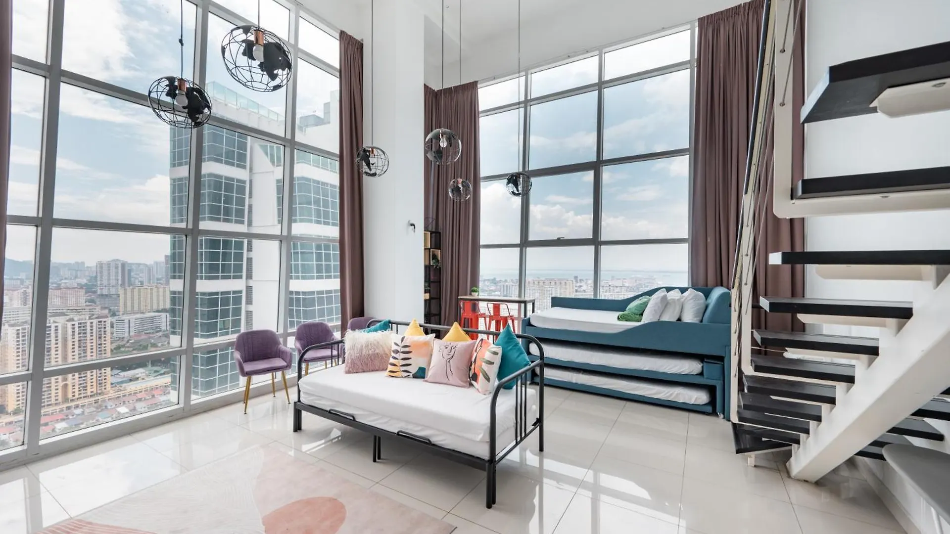 Maritime Seaview 2Bedrooms 2Carparks 4-12Pax Jelutong Μαλαισία